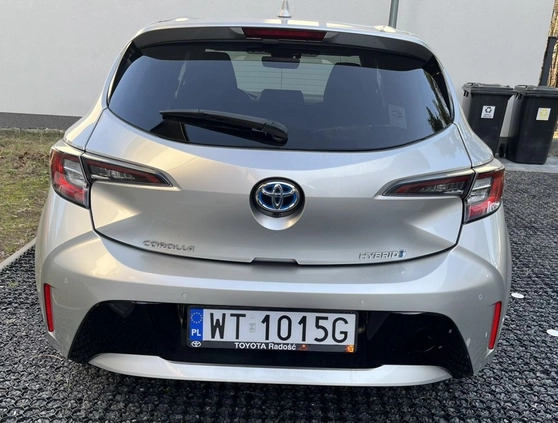 Toyota Corolla cena 79999 przebieg: 45500, rok produkcji 2021 z Ząbki małe 121